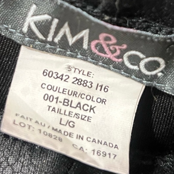 Black Leggings Faux Leather Print - Picture 3 of 4